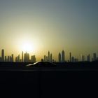 Dubai Skyline Sonnenuntergang