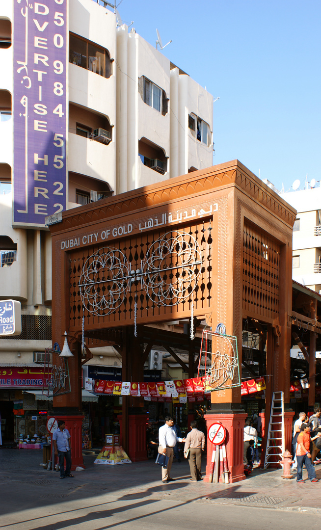 Dubai - Stadt des Goldes - Goldmarkt - Gold Souk