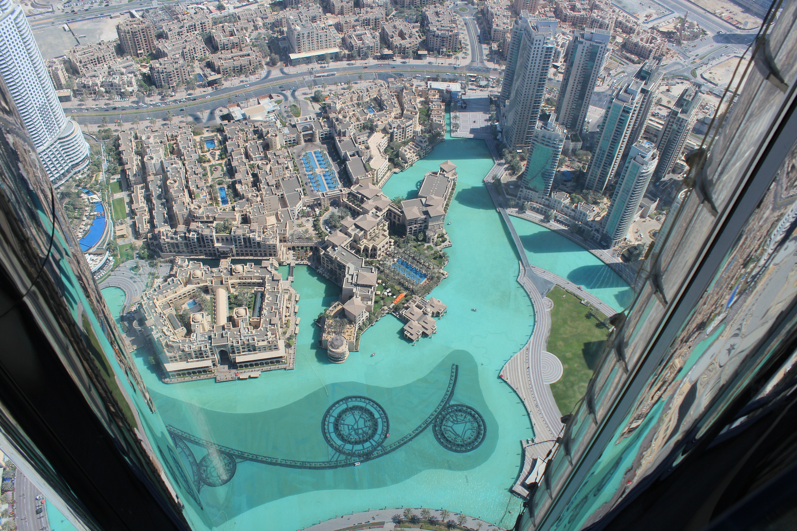 Dubai view from high above