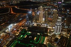 Dubai vom Burj Khalifa aus 456 m Höhe