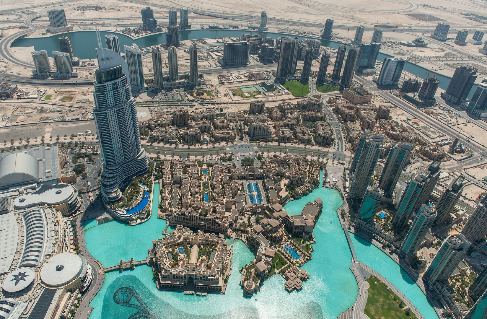Dubai Von Oben Foto Bild Asia Middle East United Arab Emirates Bilder Auf Fotocommunity
