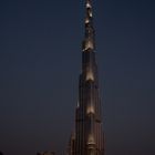 Dubai4/29 Burj Khalifa bei Nacht