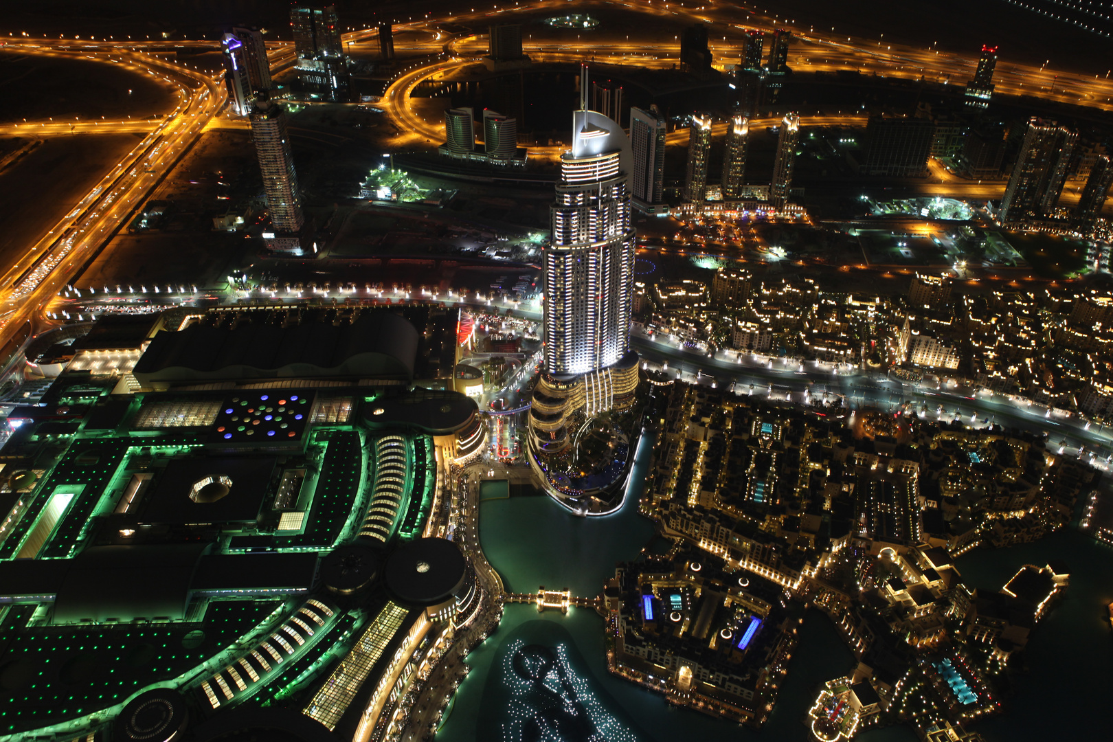 Dubais nächtliche Pracht