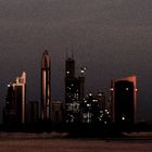 Dubai's Skyline at dawn