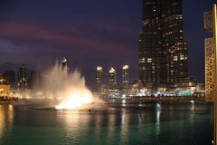 Dubai/VAE: abends am Burj Dubai