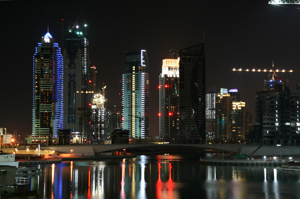 Dubaj by night