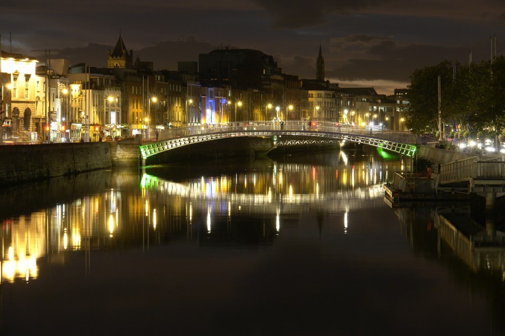 Dublin bei Nacht