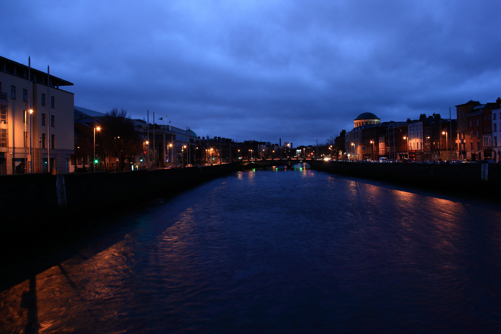Dublin bei Nacht