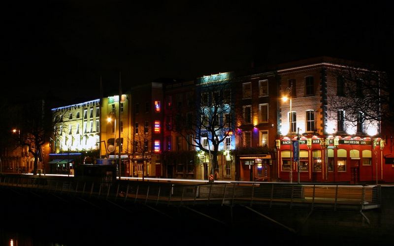 Dublin bei Nacht