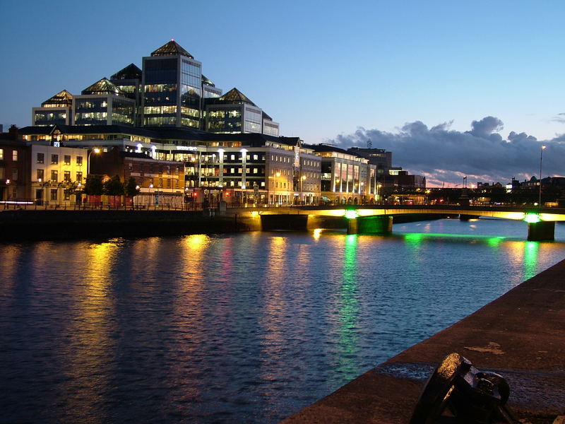 Dublin bei Nacht