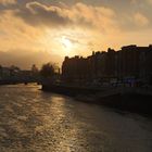 Dublin bei Sonnenuntergang