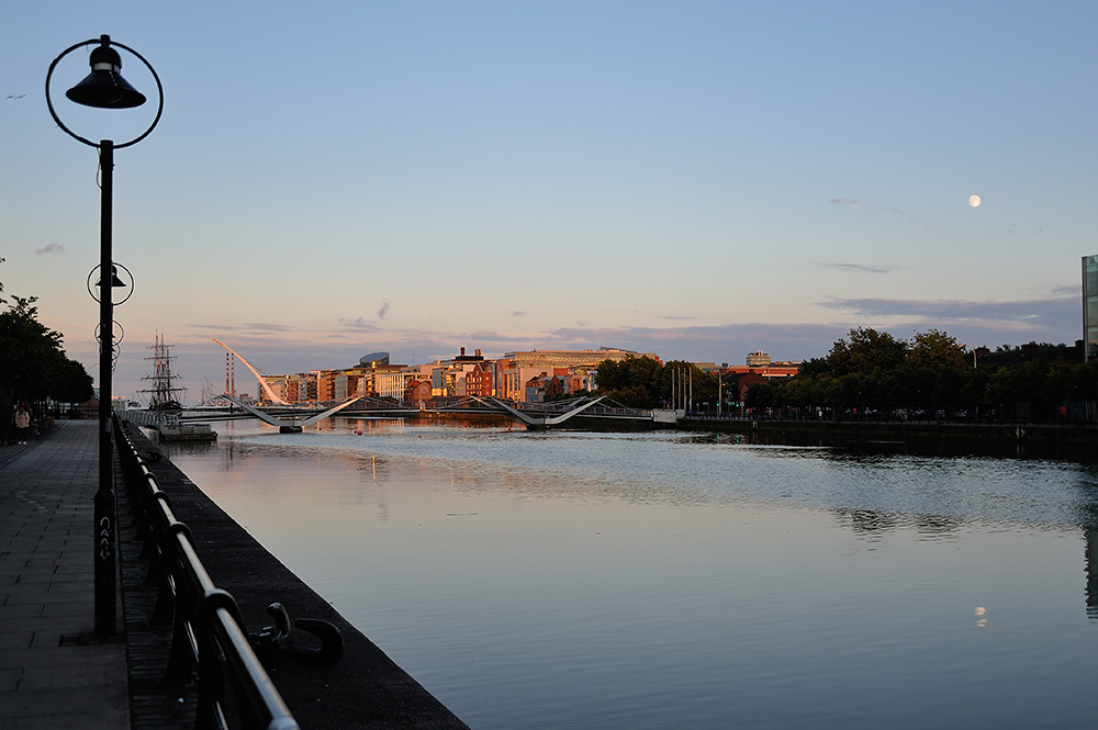 Dublin – Blick über den Liffey