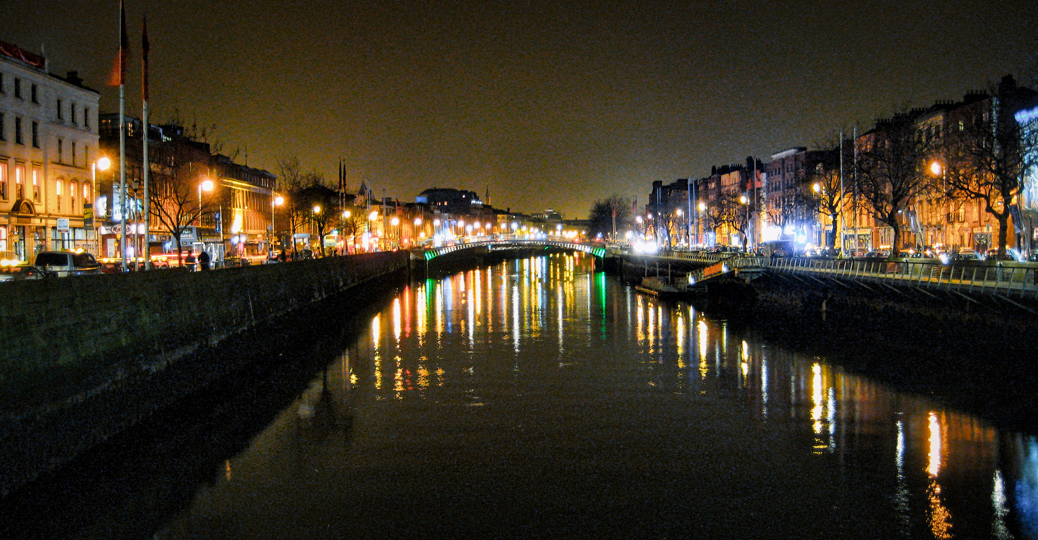 Dublin by night