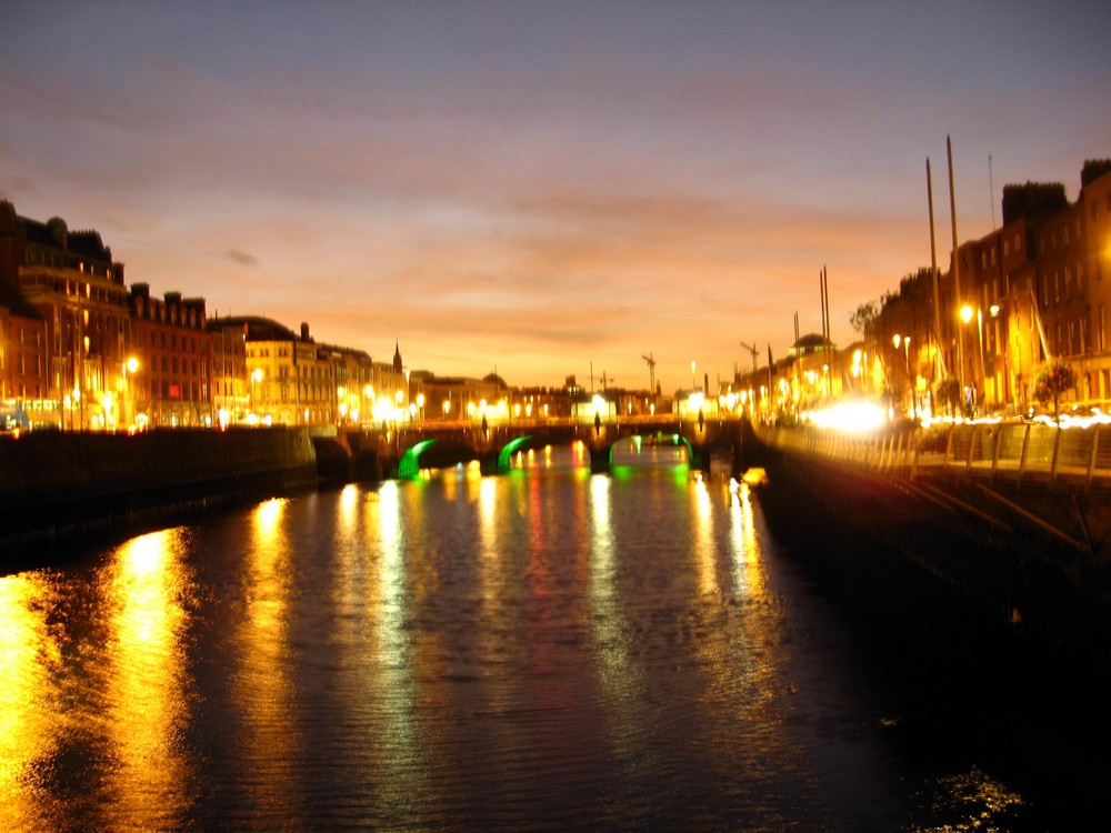 Dublin by Night - ein Versuch