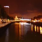 Dublin City by night