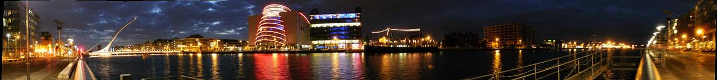 Dublin Docklands at Night