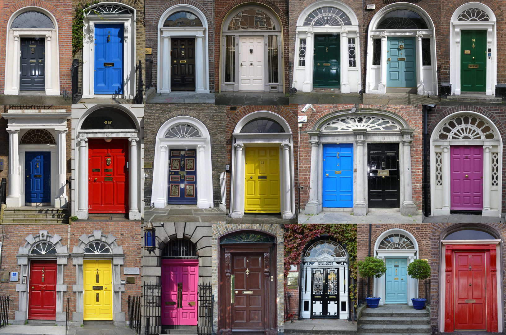 Dublin Doors Ireland Foto & Bild europe, united kingdom & ireland