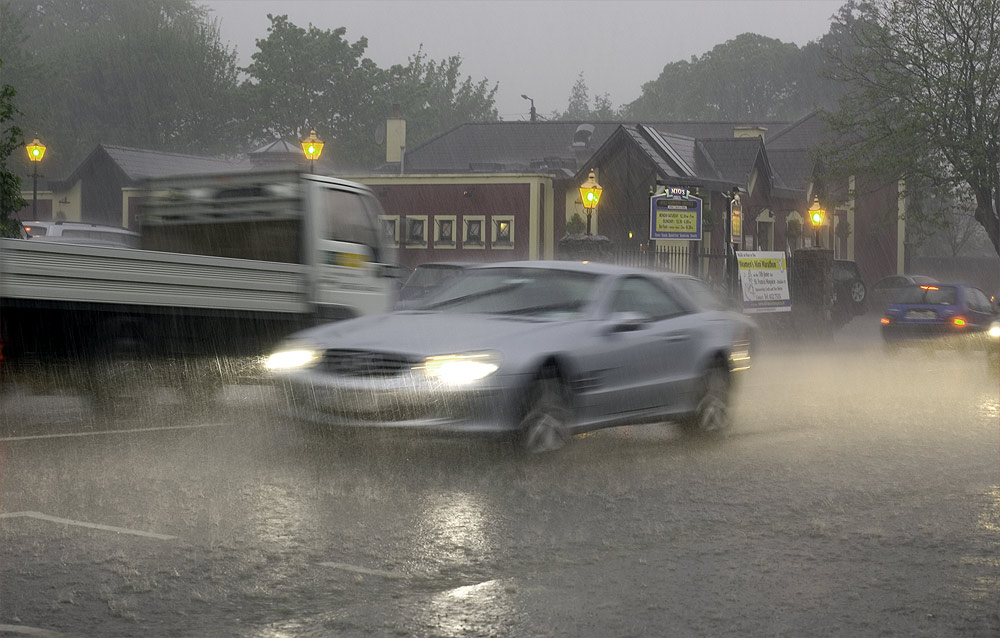 Dublin! Regen!