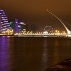 .: Dublin - Samuel Beckett Bridge at Night :.