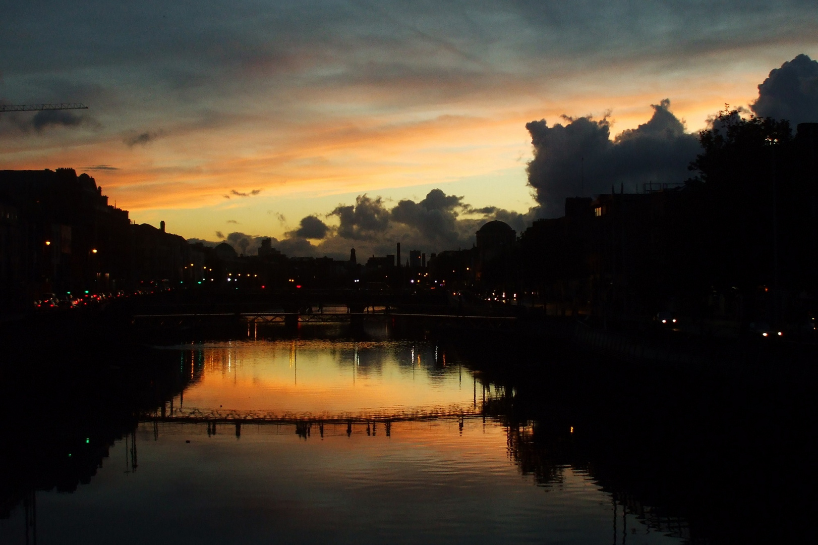 Dublin Sonnenuntergang