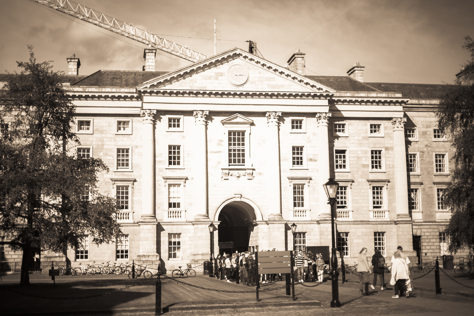 Dublin Trinity College Ansicht