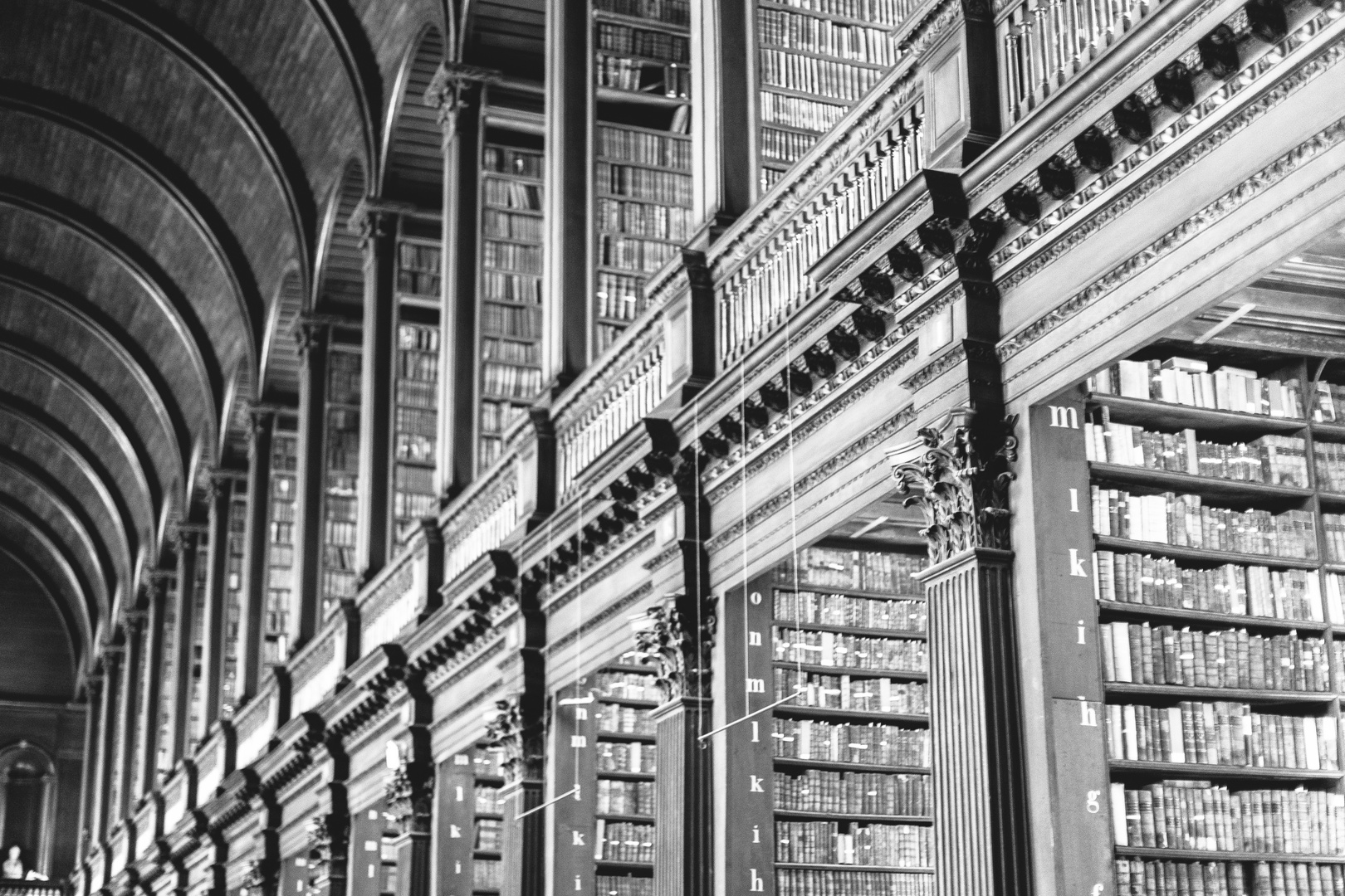 Dublin Trinity College Bücherbögen