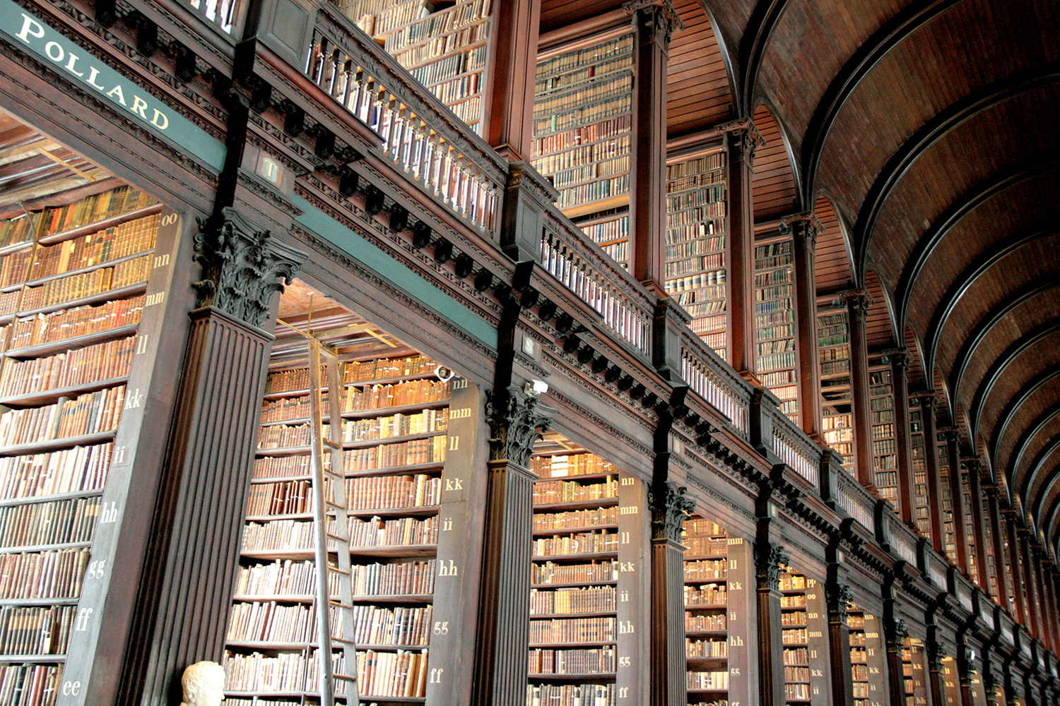 Dublin, Trinity College Libary, long room