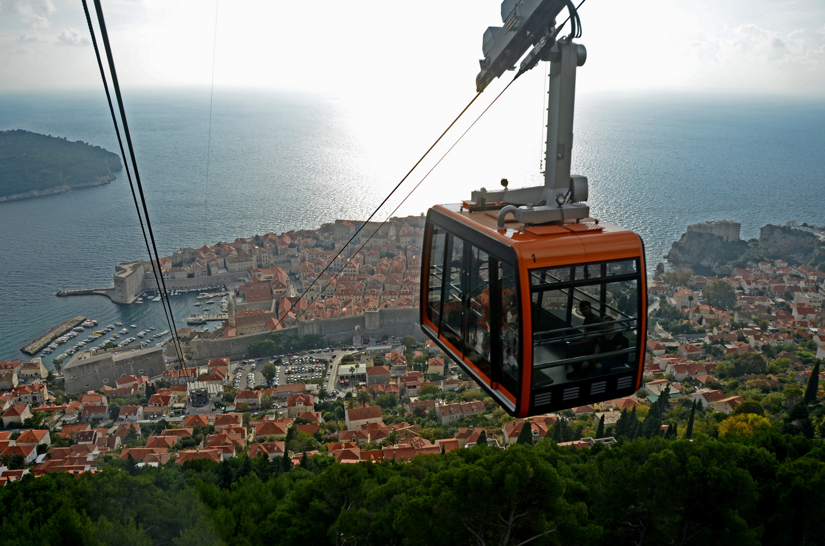 Dubrovnik 2015 per Seilbahn