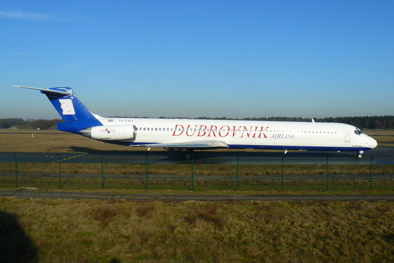 Dubrovnik Airline McDonnell Douglas MD-83 in Weeze