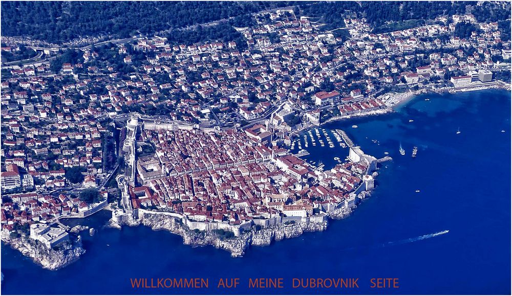 DUBROVNIK AUS DER LUFT