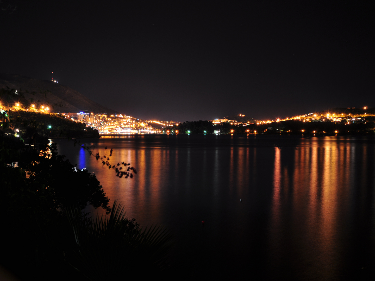 Dubrovnik bei Nacht