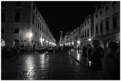 Dubrovnik bei Nacht