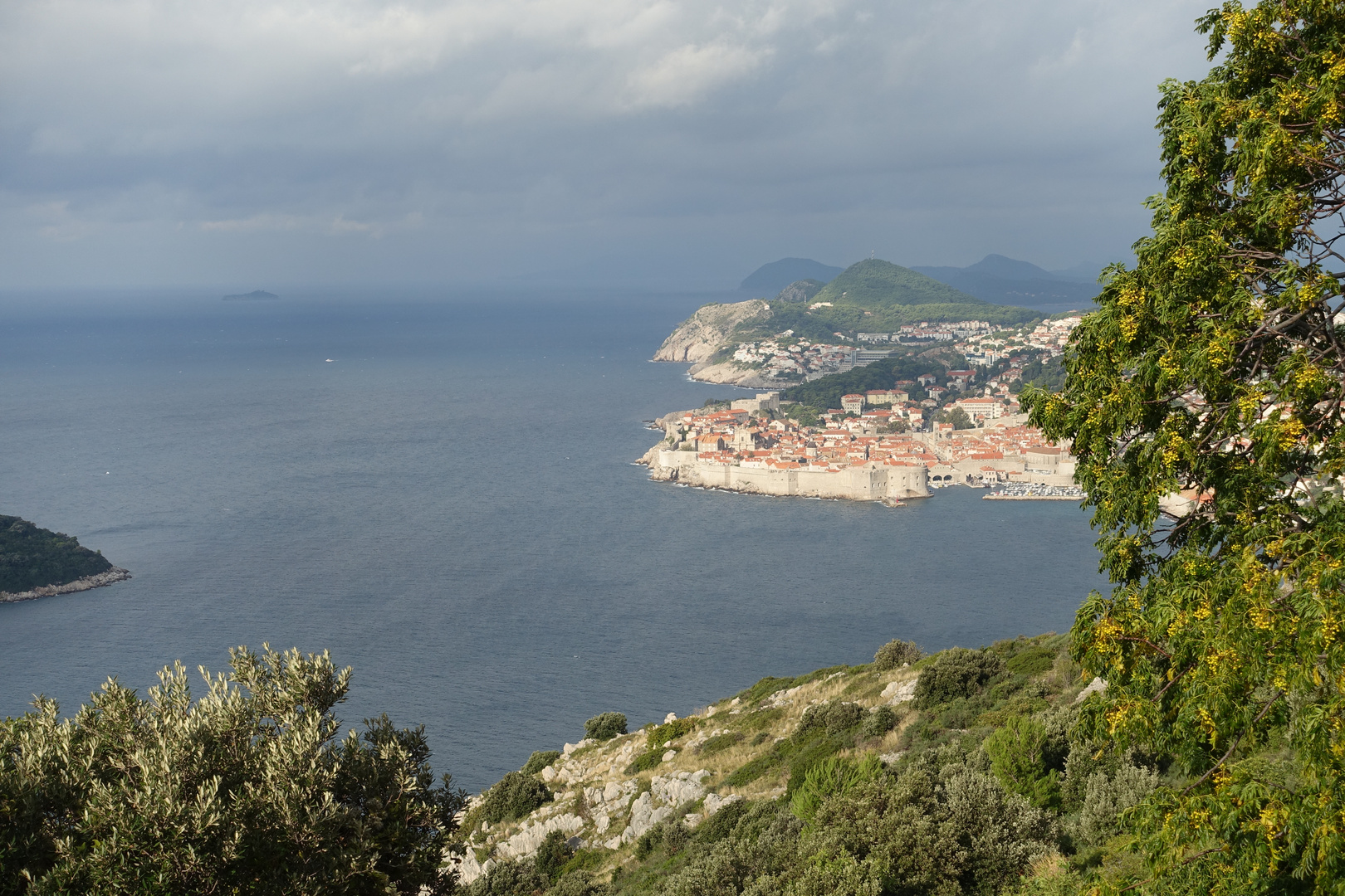 Dubrovnik (Blick auf die Altstadt)