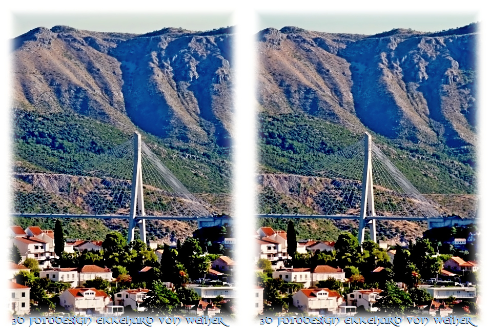 Dubrovnik Bridge 3D