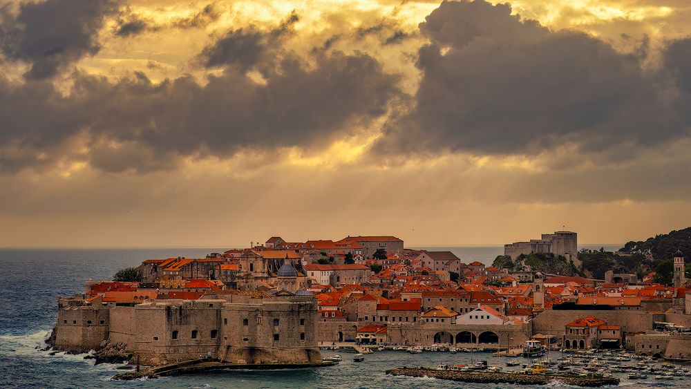 Dubrovnik Gewitterstimmung