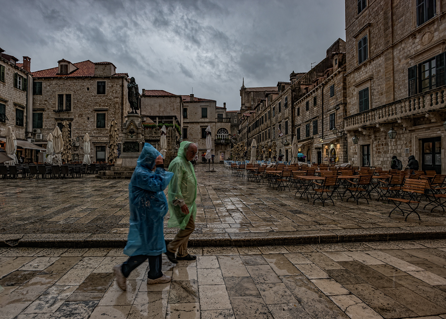 Dubrovnik im Regen