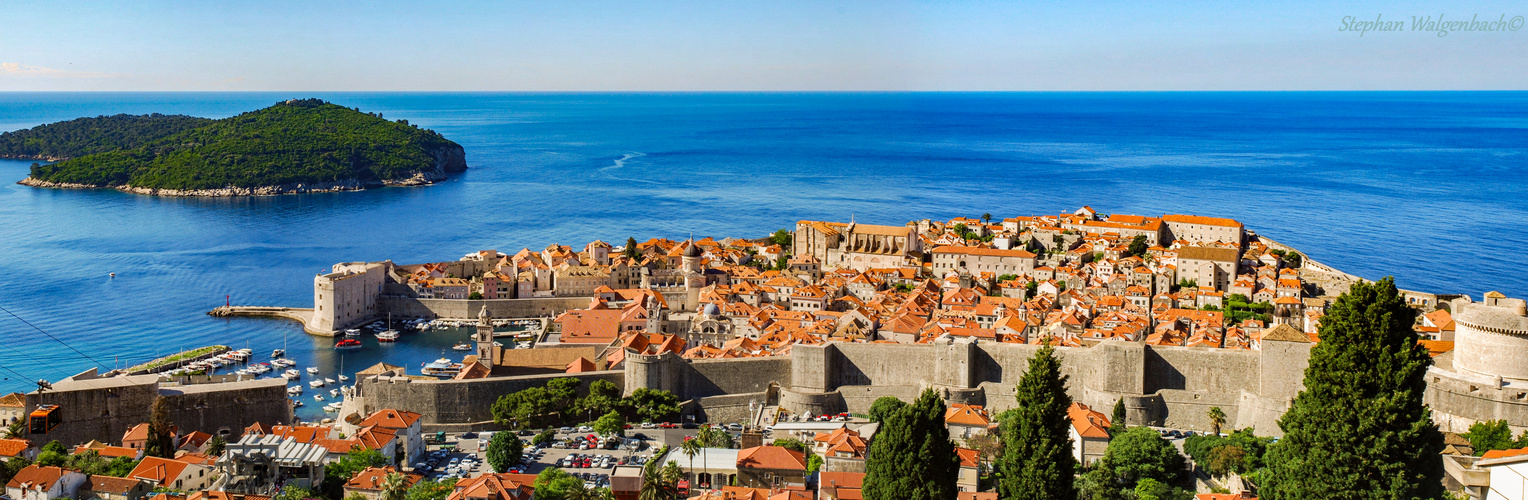 Dubrovnik Kroatien Panorama