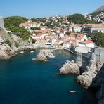 DUBROVNIK. MURALLA DESDE EL MAR