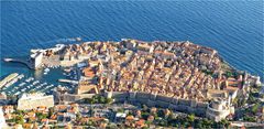 DUBROVNIK PANORAMA VOM HAUSBERG