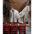 Dubrovnik Sitzgelegenheit Strasse