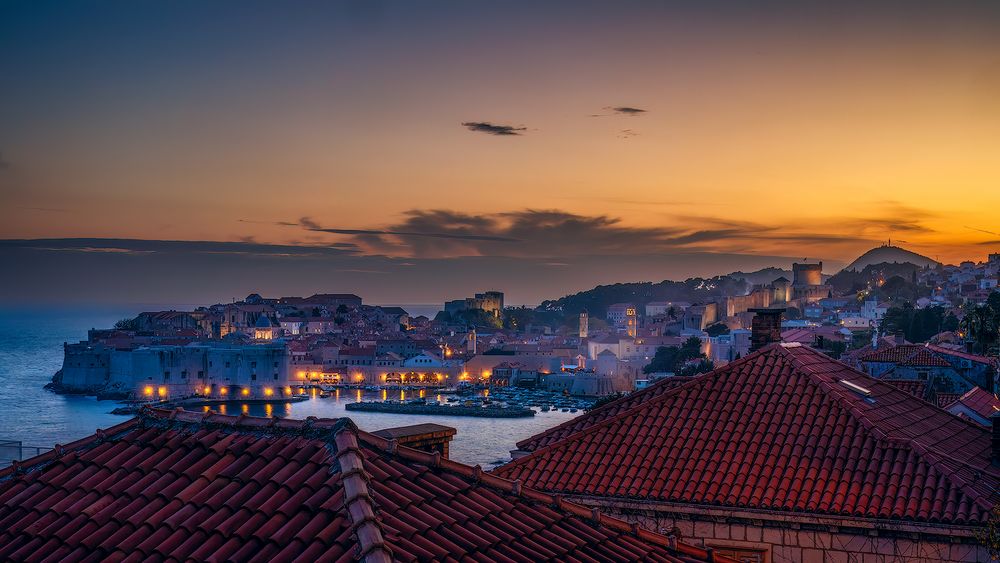 Dubrovnik Sonnenuntergang