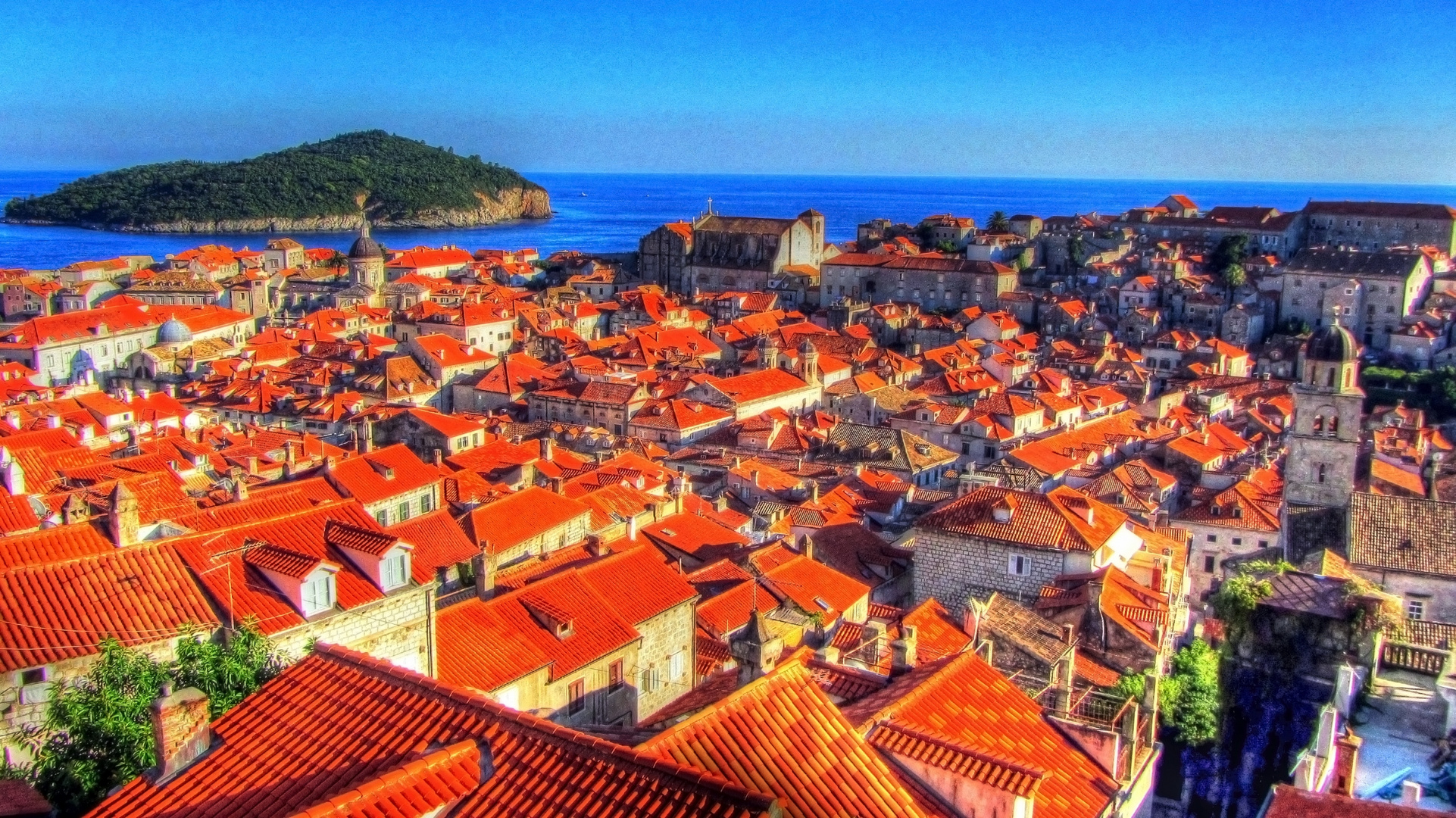 Dubrovnik - vista des de les muralles - Croàcia