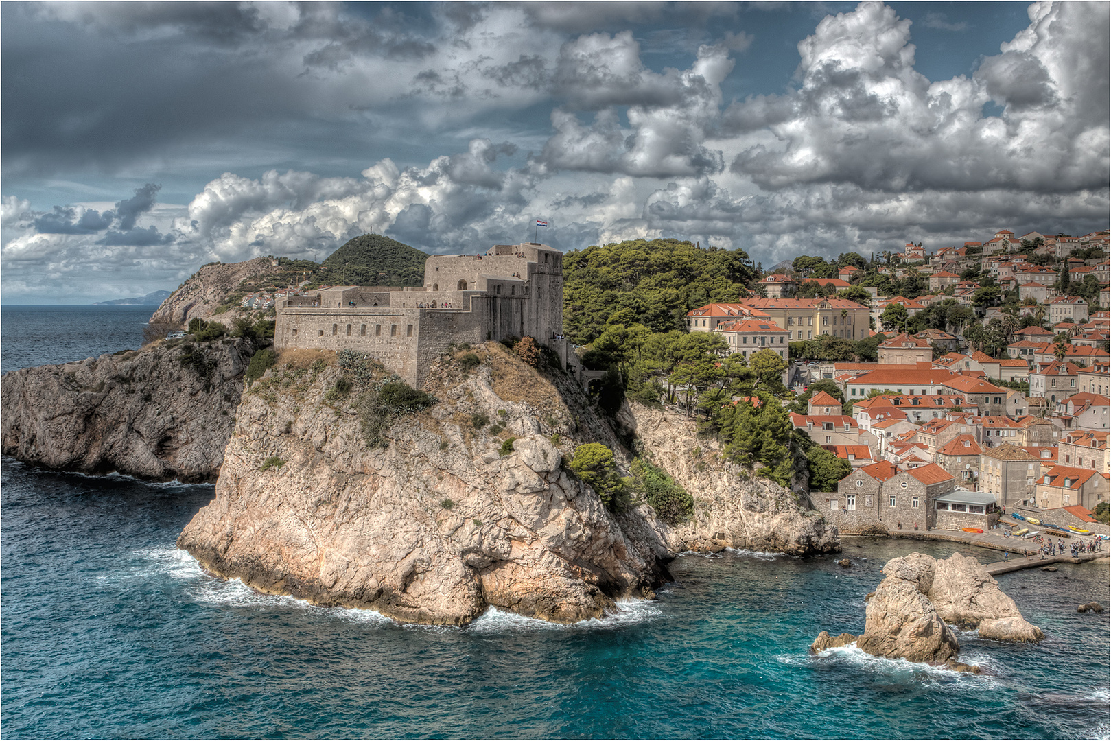 Dubrovnik von oben 2