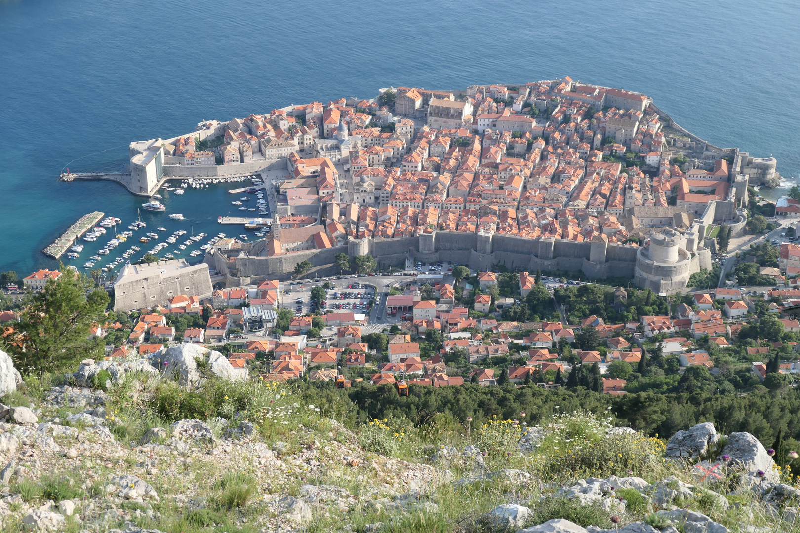 Dubrovnik von oben