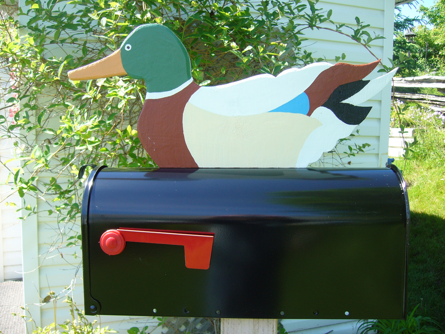 Duck mailbox