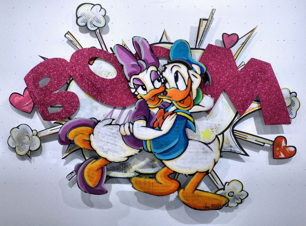 Duck und Daisy - Liebe auf Comic-Art