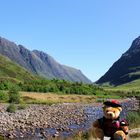 Duddle in den Highlands von Glen Coe