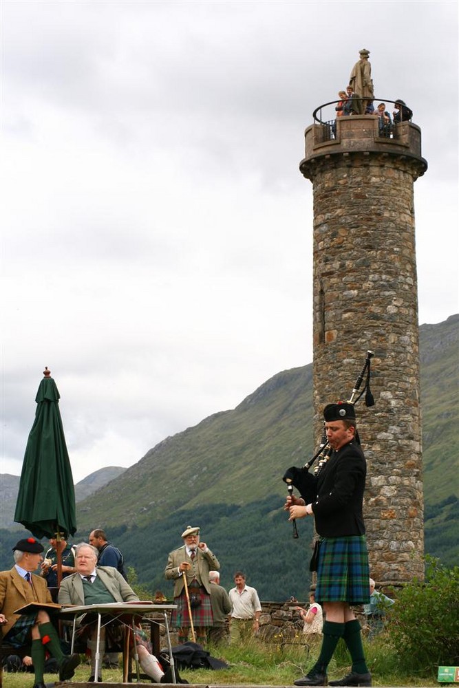 Dudelsackspieler bei Glenfinnan