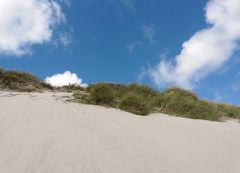 Düne am Strand von Henne