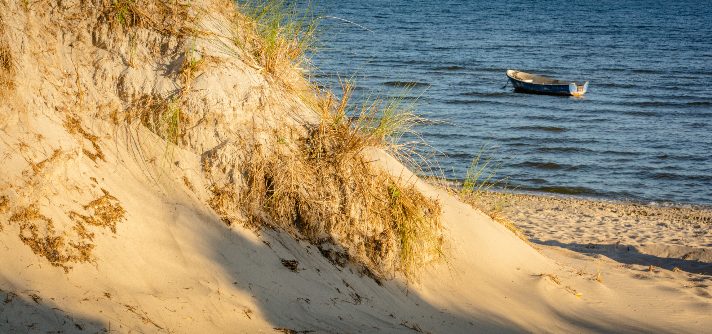 Düne, Boot und Bodden